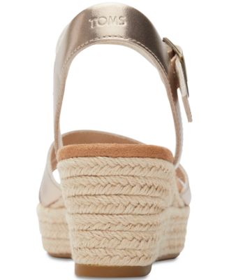 Women's Audrey Espadrille Wedge Platform Sandals
