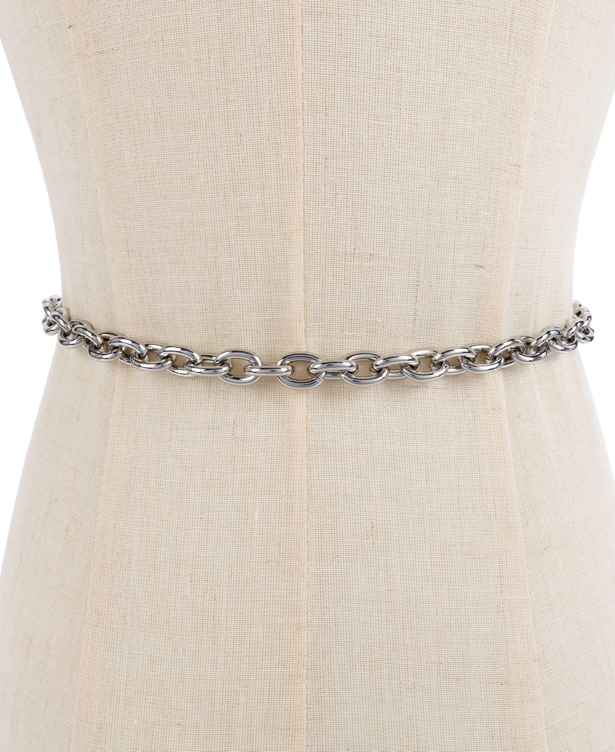 Michael Michael Kors Women's Logo Charm Chain Belt