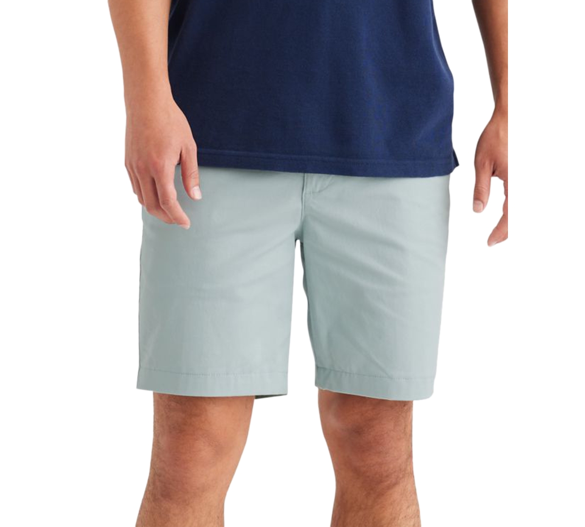 Shop Dockers Men's Ultimate Supreme Flex Stretch Solid 9" Shorts In Harbor Gray