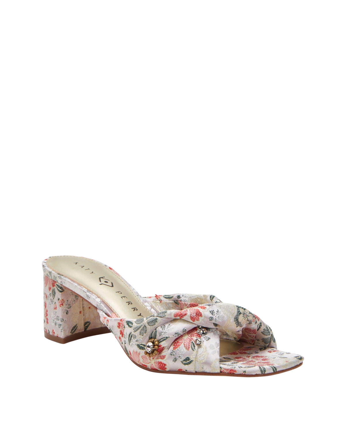 Katy Perry The Tooliped Twisted Sandal In Chalk Multi