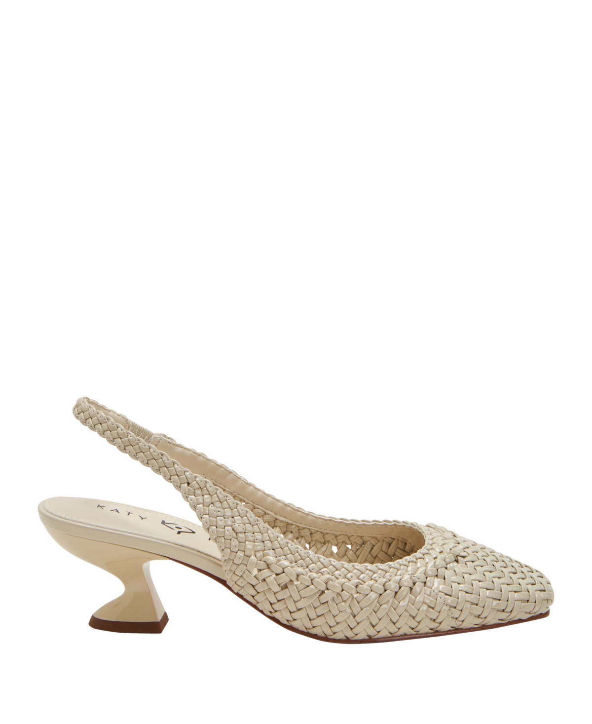 Katy Perry Women's Laterr Woven Sling-Back Heels