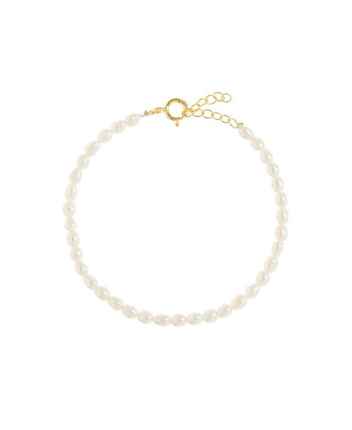 Freya Rose Rice Pearl Bracelet - Macy's