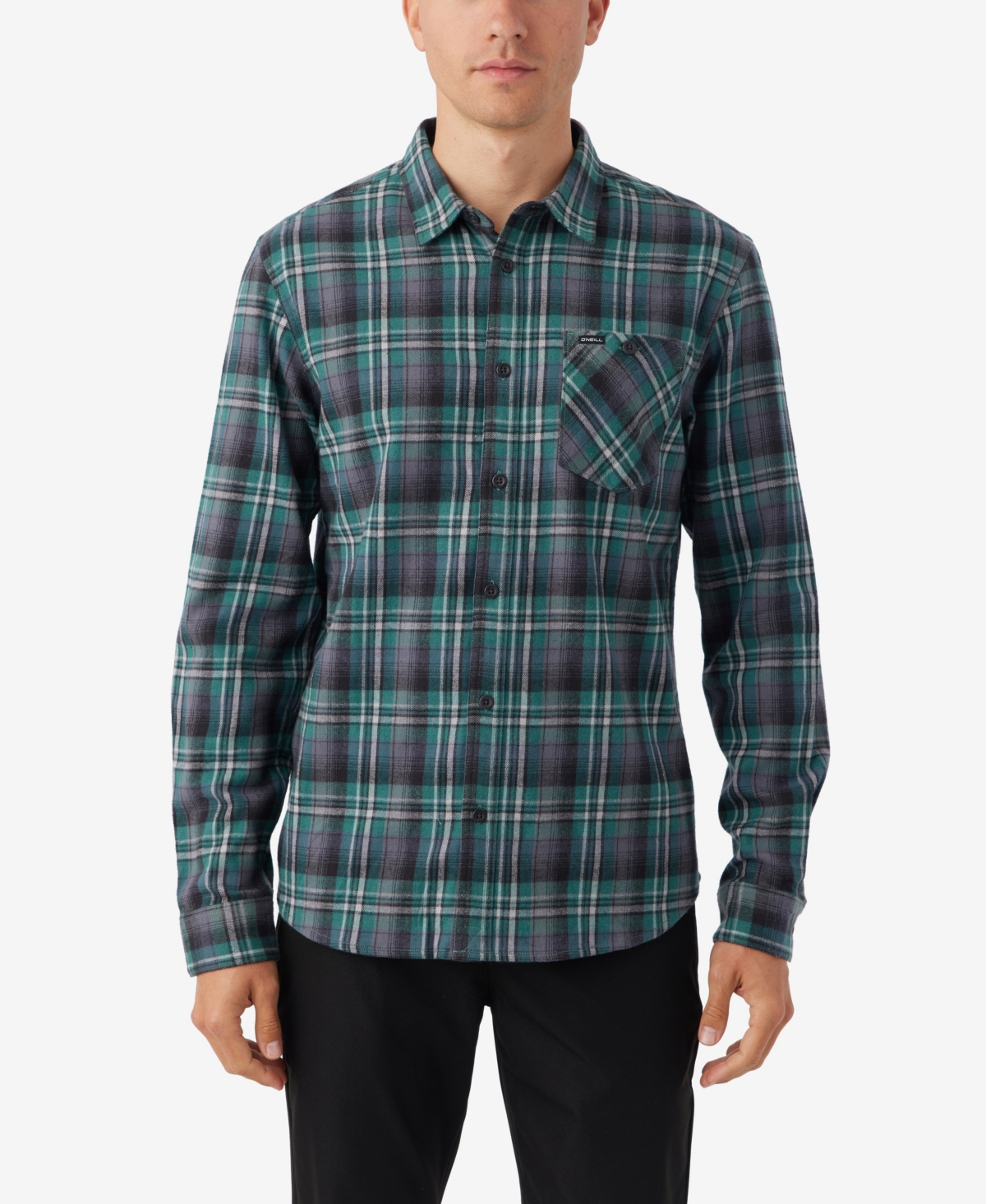 Men's Redmond Plaid Stretch Flannel Shirt - Khaki