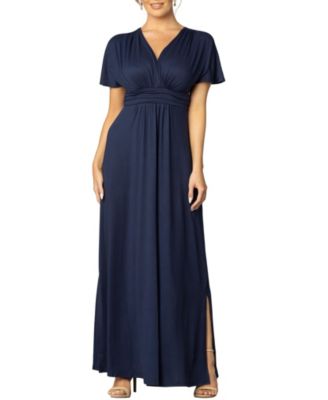 Women's Vienna Kimono Sleeve Long Maxi Dress