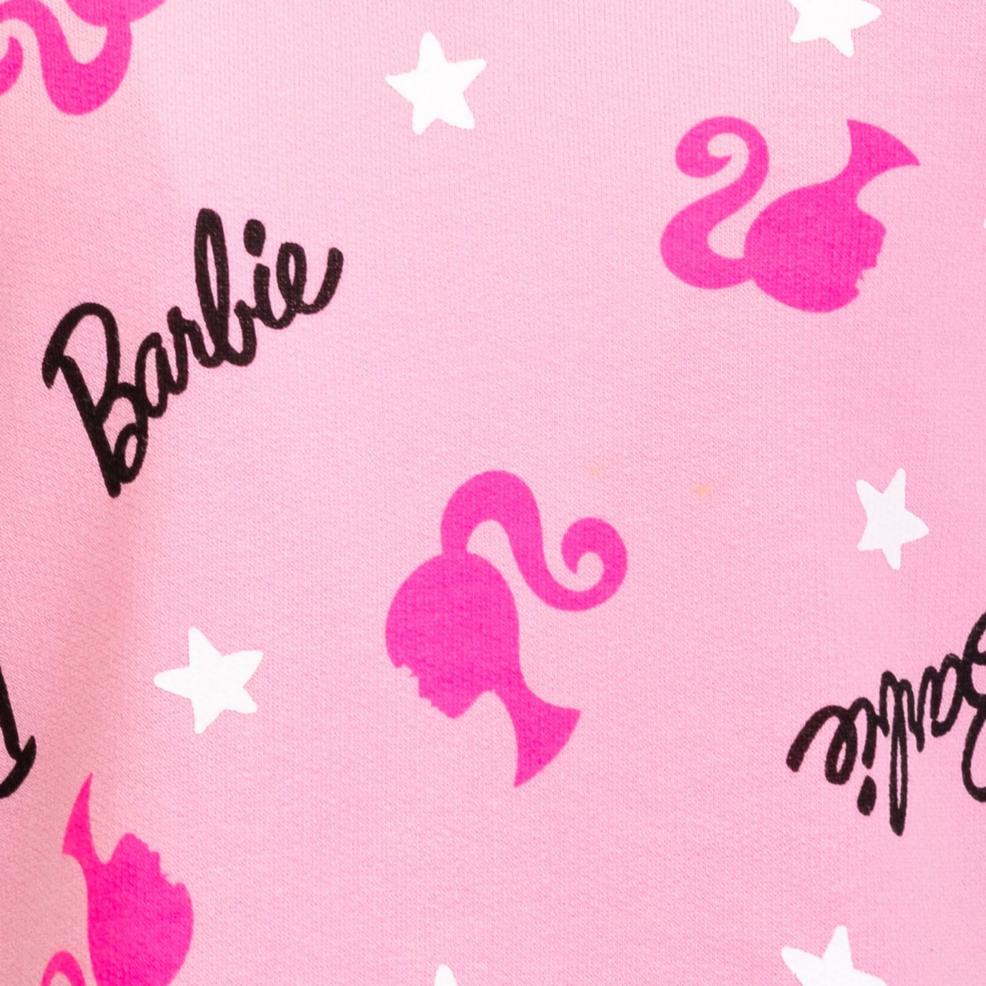 Платье Barbie French Terry Skater Dress Pink Toddler Child для девочек, цвет: Розовый — фото 2