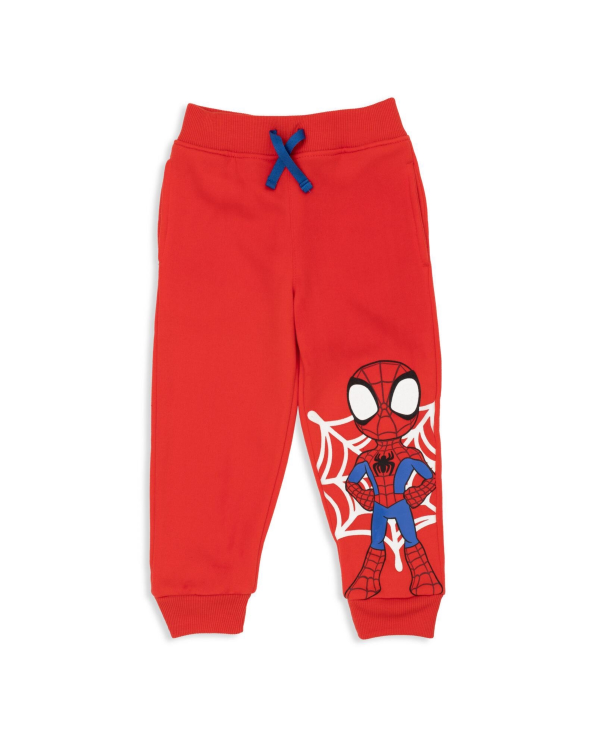Marvel Spidey and His Amazing Friends Toddler/Child Boys Fleece 2 Pack Jogger Pants -/ red