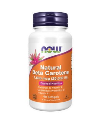 Natural Beta Carotene, 25000 IU, 90 Sofgels