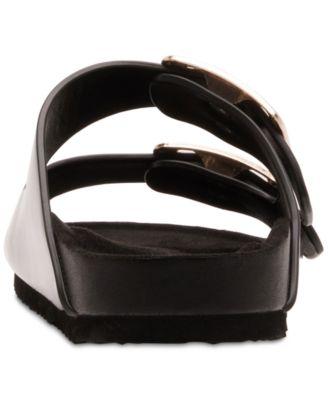 Bodie Buckle Footbed Slide Sandals