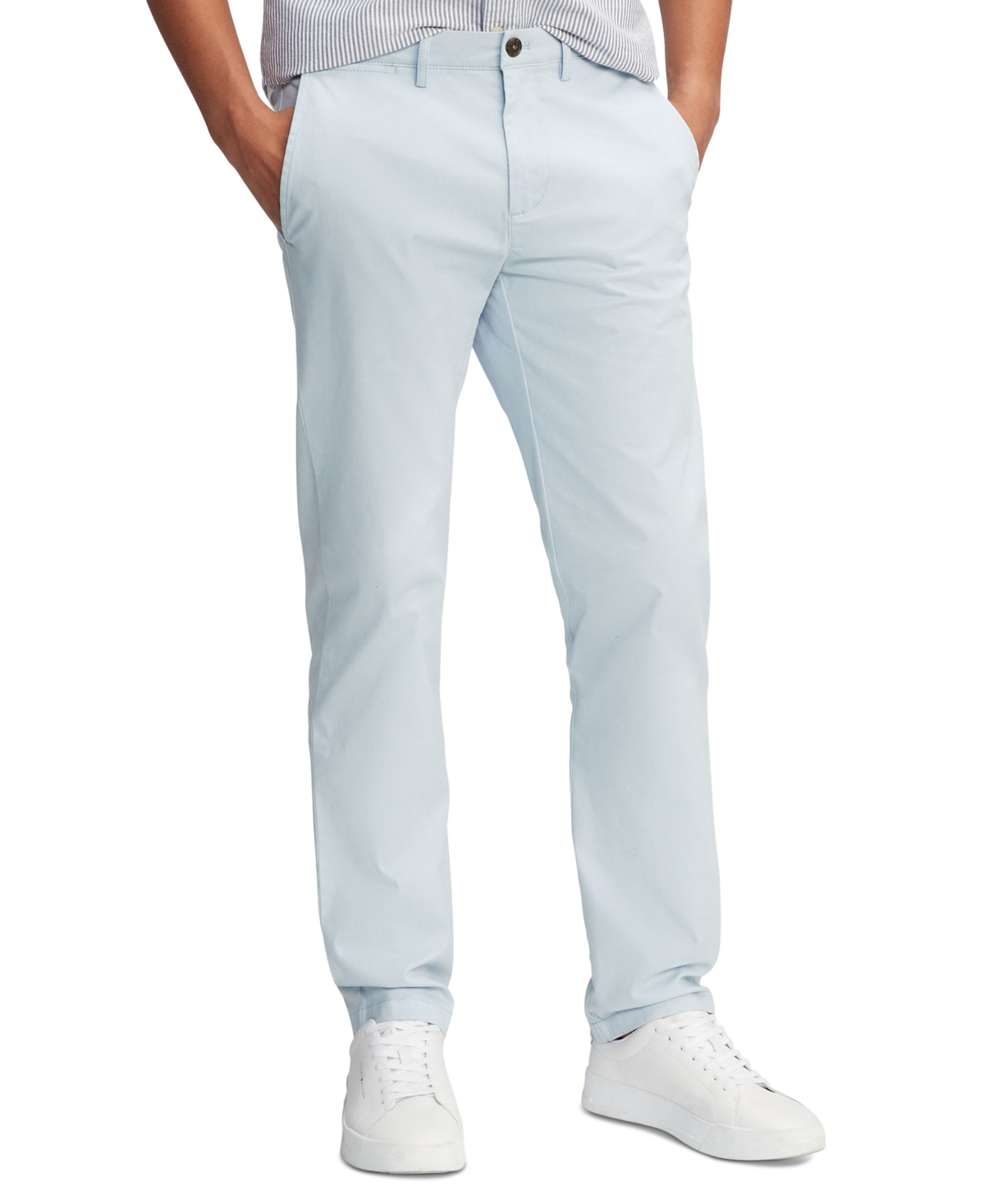 TOMMY HILFIGER MEN'S TH FLEX STRETCH REGULAR-FIT CHINO PANT 