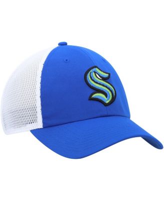 Men's Blue Seattle Kraken Color Pop Trucker Adjustable Hat