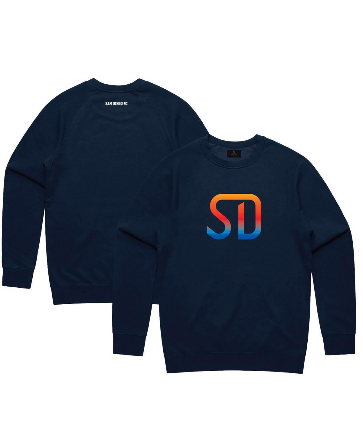 Men's and Women's Peace Collective Navy San Diego Fc Pullover Sweatshirt - Navy