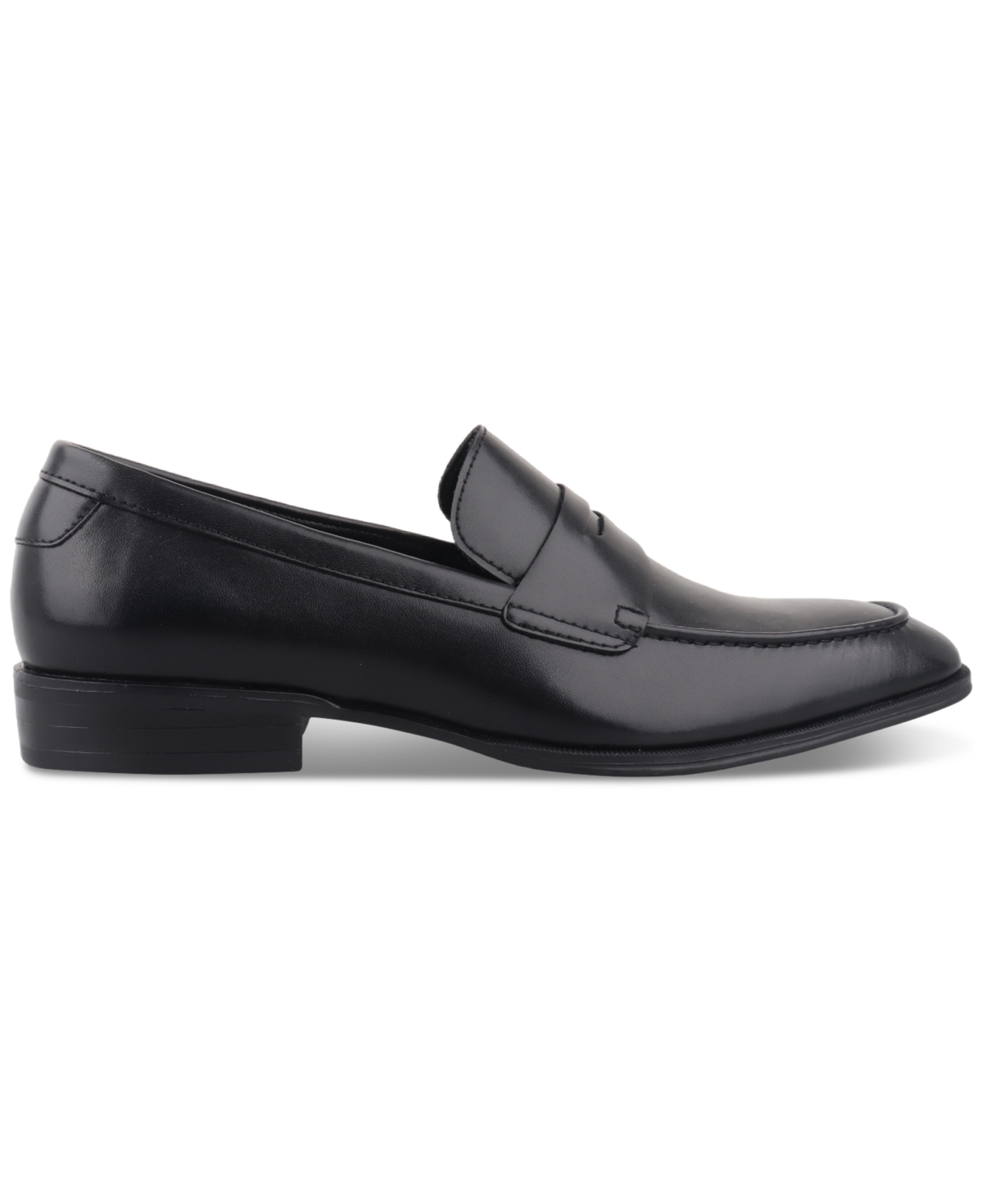 Shop Alfani Men's Penny Slip-on Penny Loafers, Created For Macy's In Black
