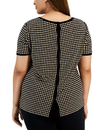 Anne klein short sleeve new arrivals tops
