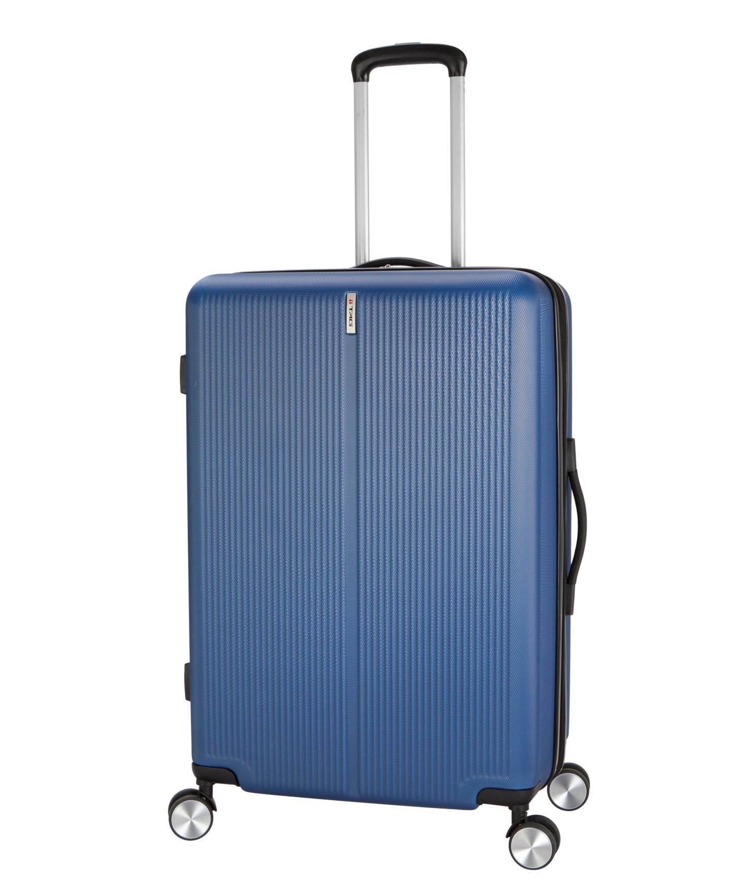 Чемоданы Tag Cityscape 4 Piece Hardside Luggage Set, Created for Macy's, цвет: Синий — фото 3