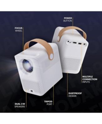 FLIK HD9 Smart Projector with Android TV, Wifi and Bluetooth