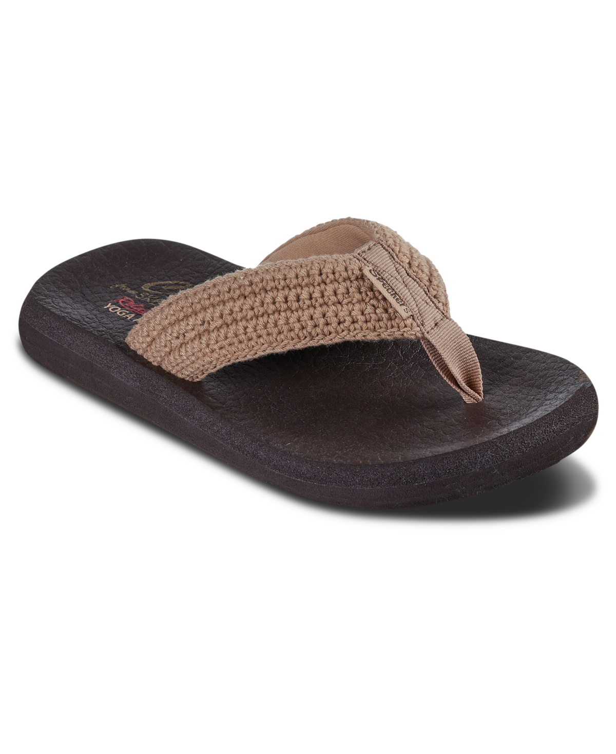 Women's Cali Asana - Valley Chic Flip-Flop Thong Sandals from Finish Line - Mocha