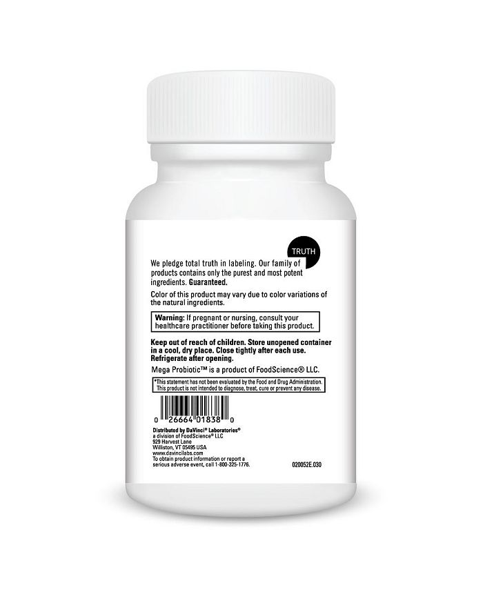 DaVinci Laboratories DaVinci Mega Probiotic ND with Digestive Enzymes