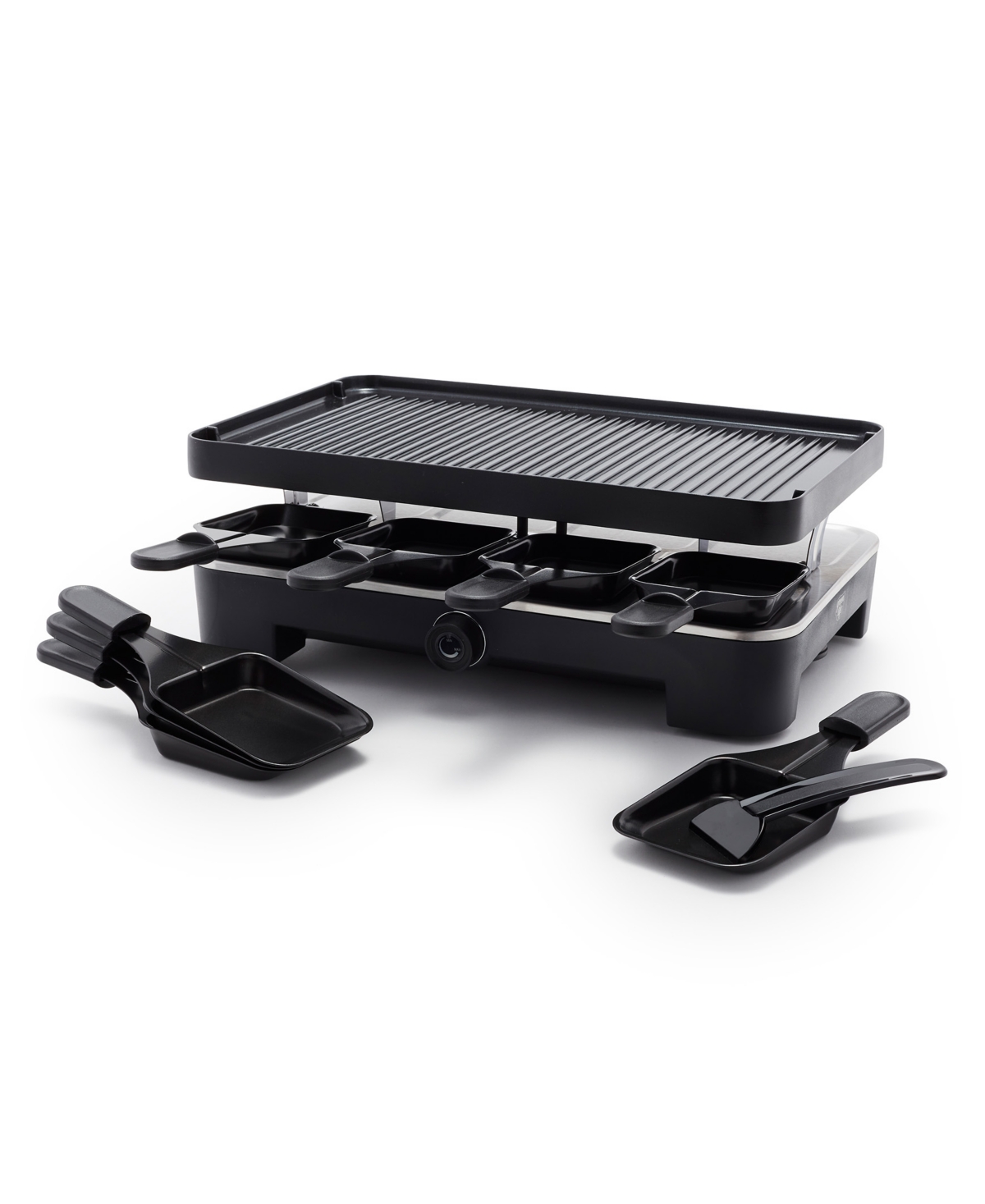 Shop Greenlife Raclette Grill For 8 Person In Black