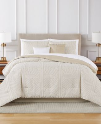 Pem America - Crinkle Geo 9-Pc. Comforter Sets, California King