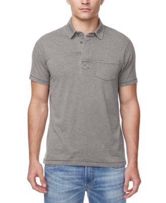 Buffalo David Bitton - Men's Kasper Straight-Fit Textured Pocket Polo Shirt