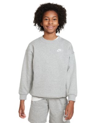 Sportswear Big Girls Club Fleece Oversized-Fit Sweatshirt 
