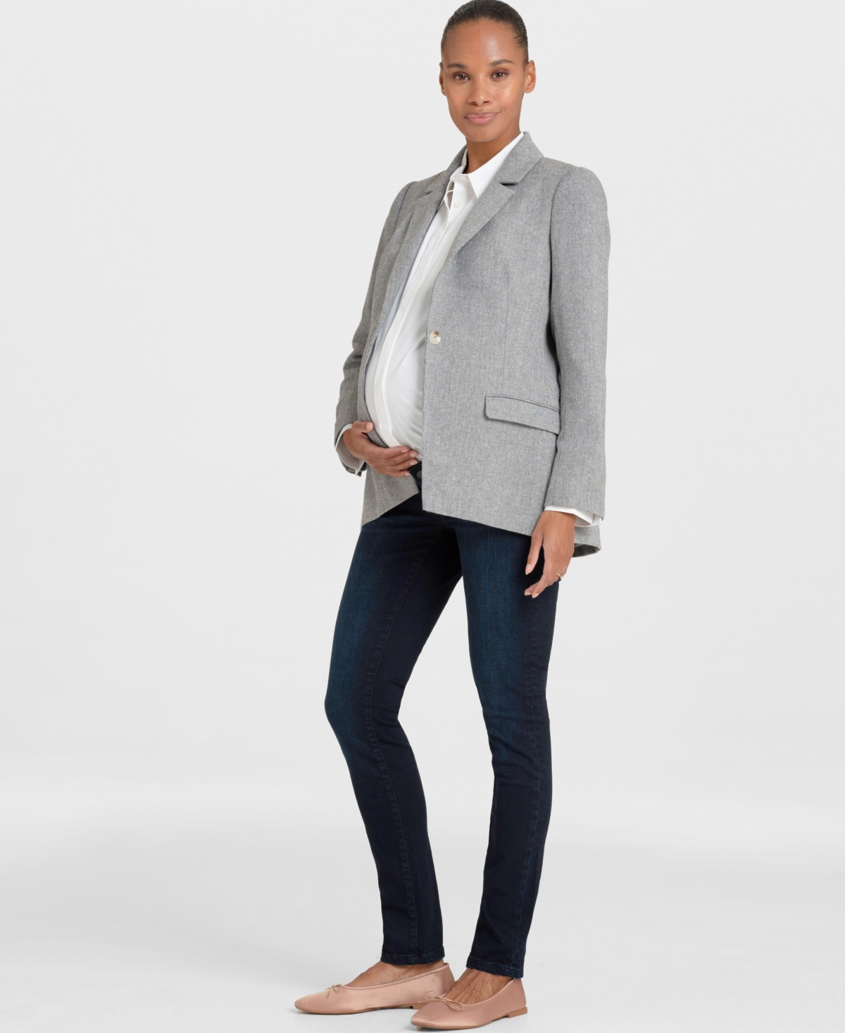 Seraphine Women's Over Bump Skinny Maternity Jeans