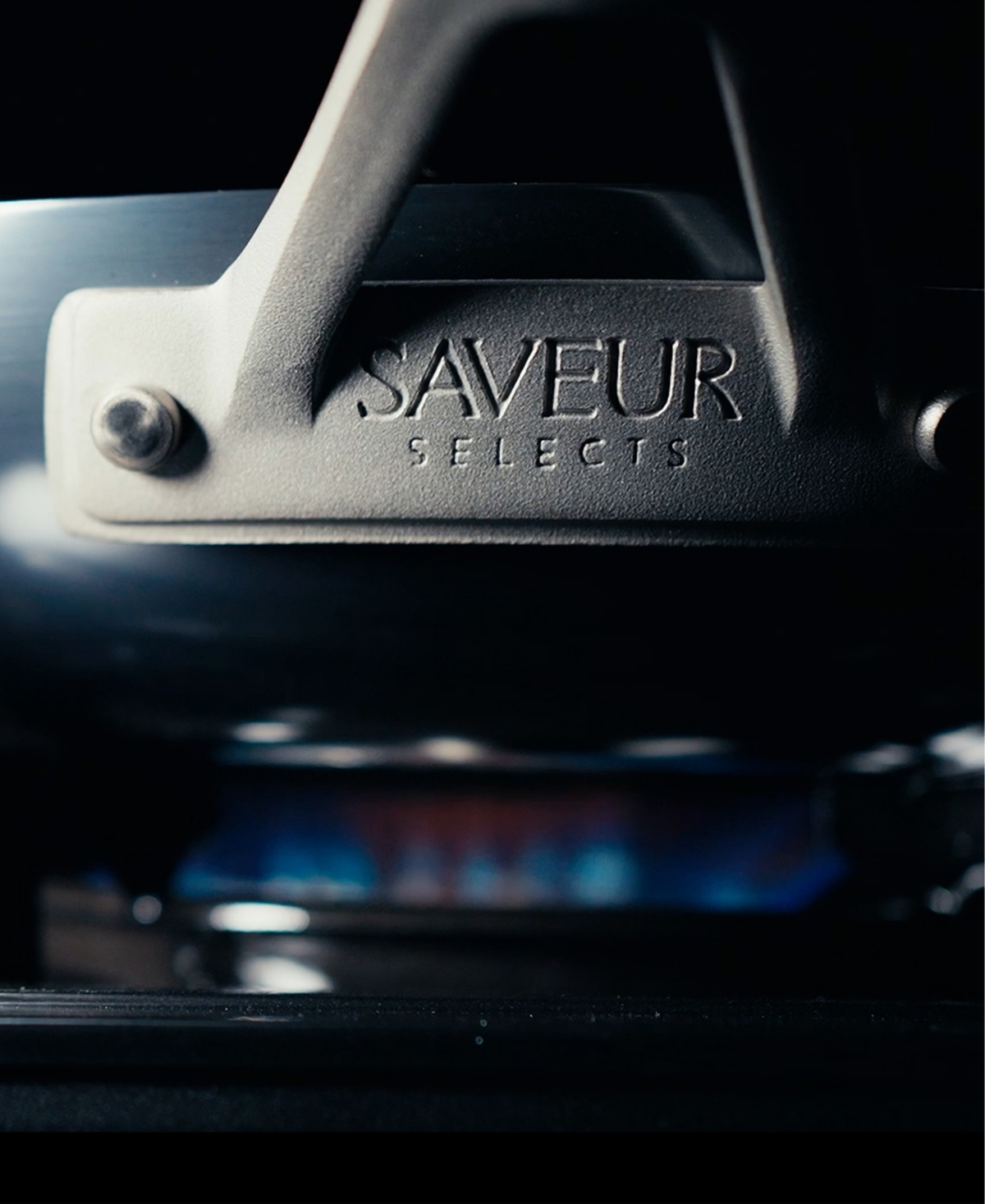 Shop Saveur Selects Carbon Steel 10" Fry Pan In Nitri-black