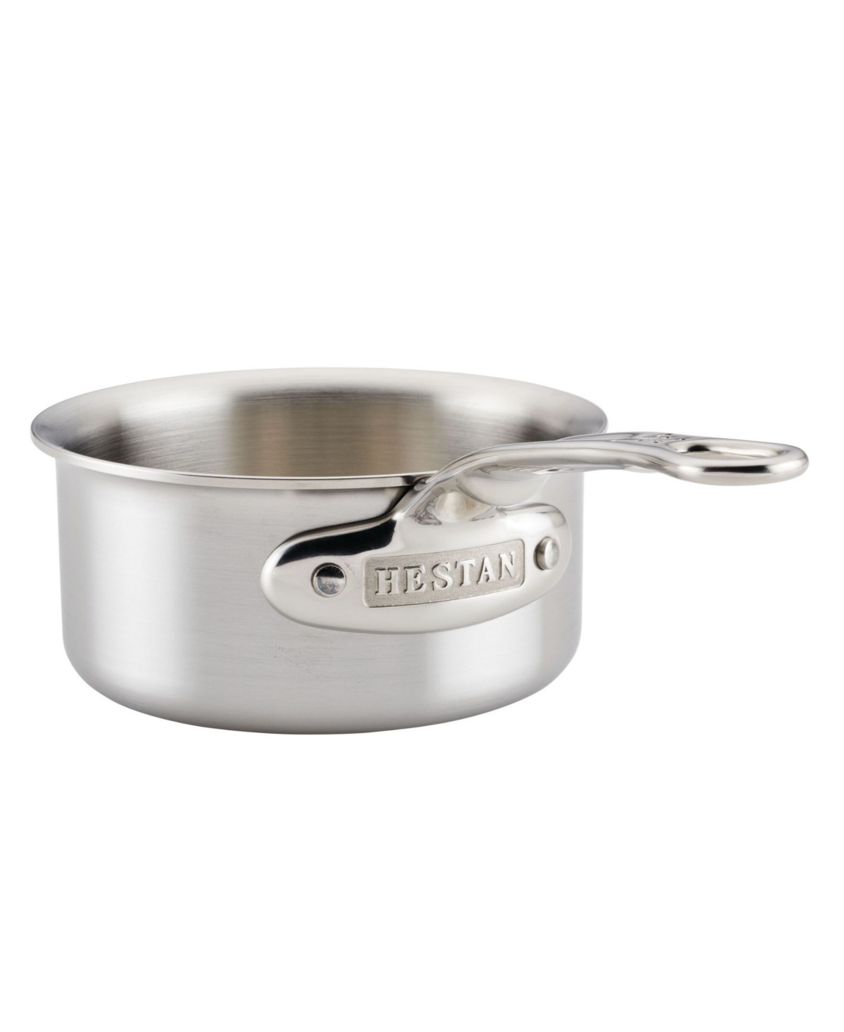 Shop Hestan Thomas Keller Insignia Commercial Clad Stainless Steel 0.75-quart Open Butter Warmer In No Color