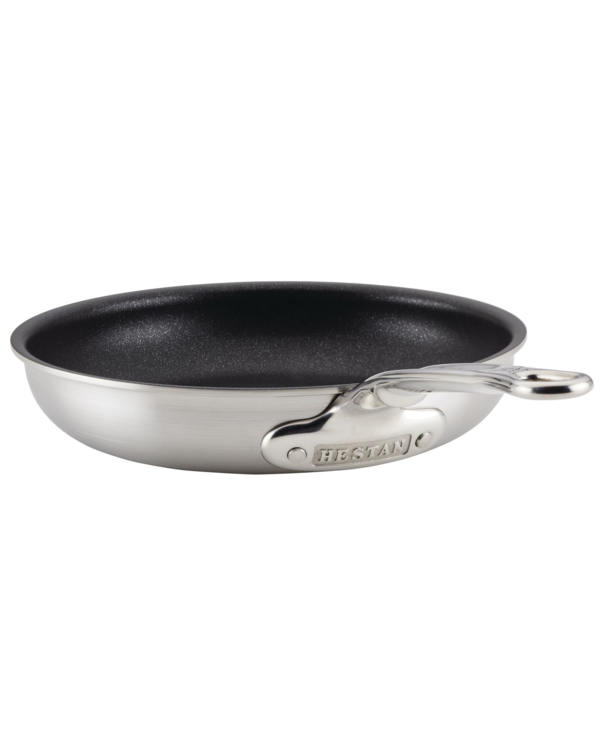 Hestan Thomas Keller Commercial Clad Titum Stainless Steel Nonstick Open Saute Pan