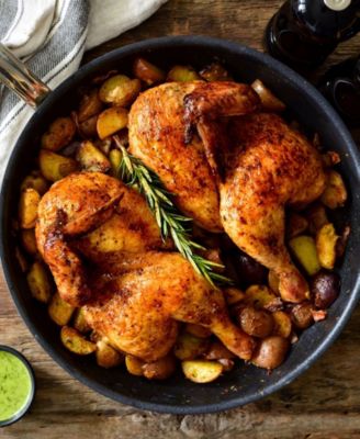 ProBond Clad TITUM&reg; Stainless Steel Nonstick 12.5" Open Skillet