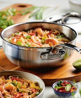 ProBond&reg; Clad Stainless Steel 3.5-Quart Covered Essential Pan