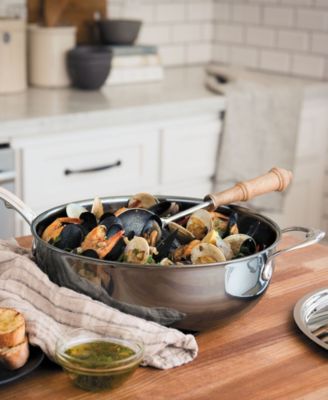 NanoBond Titanium Stainless Steel 5-Quart Covered Essential Pan with Helper Handle