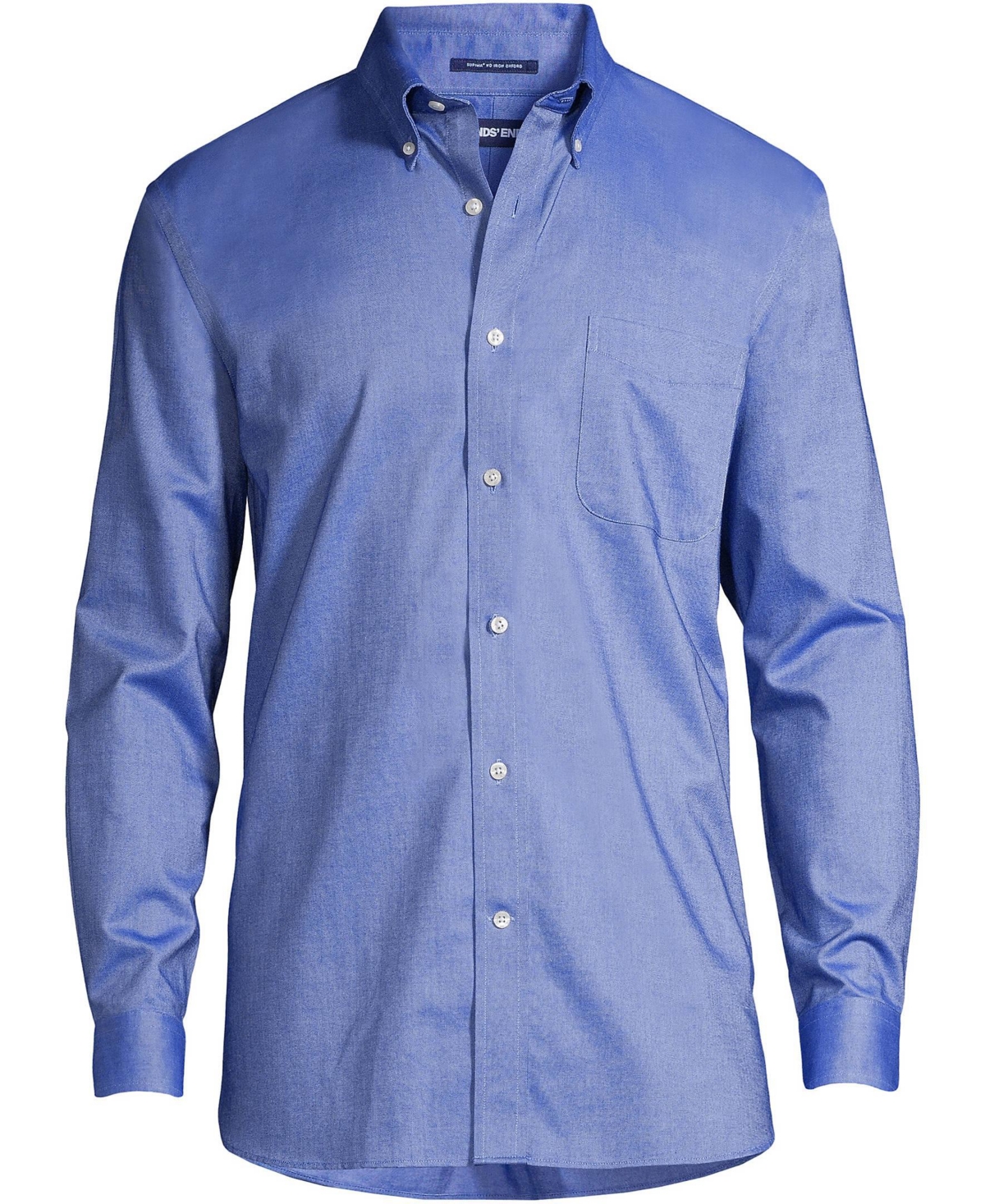 Lands end supima no iron oxford sales
