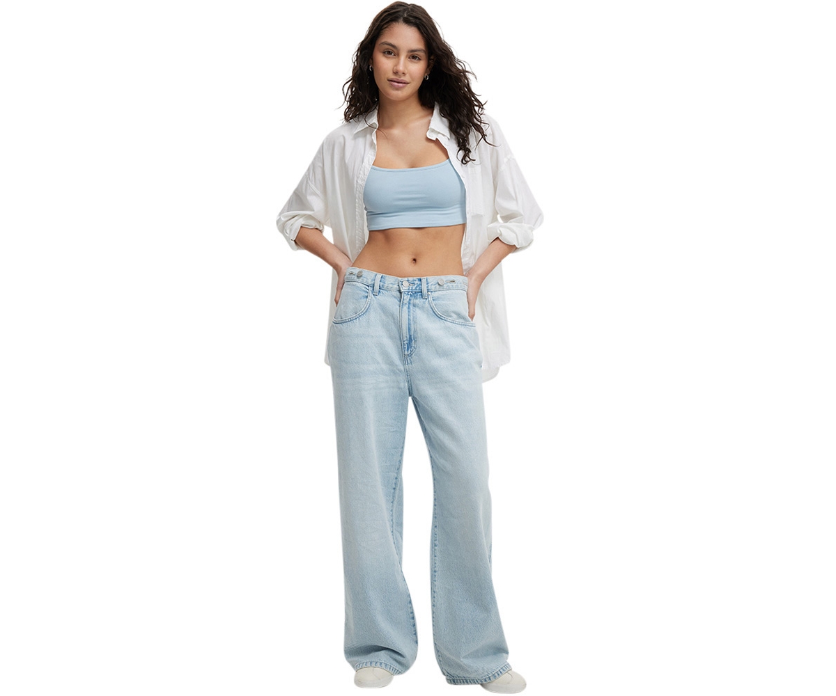 Cotton On Women's Adjustable Wide Jean