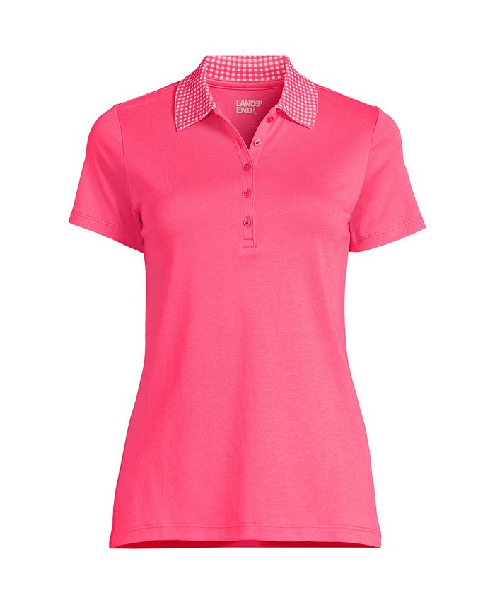 Lands end pima cotton polo store