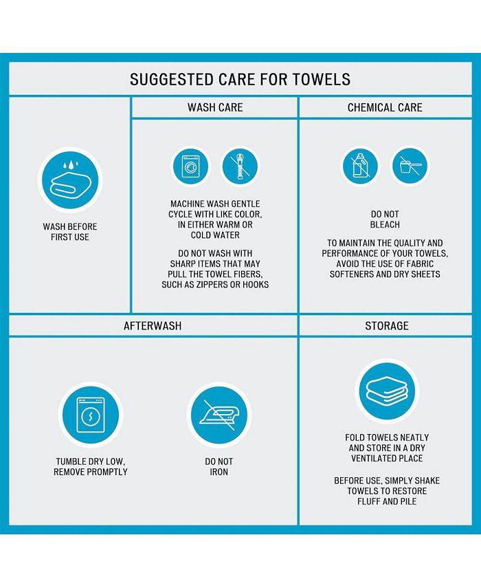 Home Outfitters 100 Turkish Cotton 6pcs Bath Towel Set , Absorbent