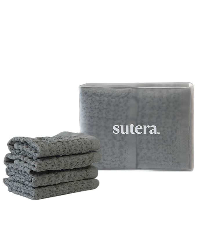 Sutera Silver Thread Towels