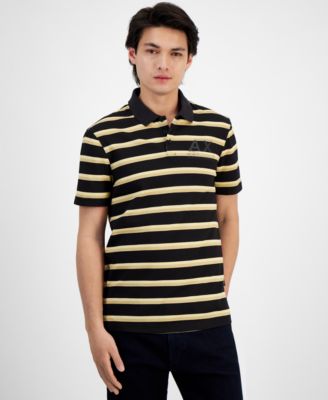 A|X Armani Exchange - Men's Stripe Polo Shirt