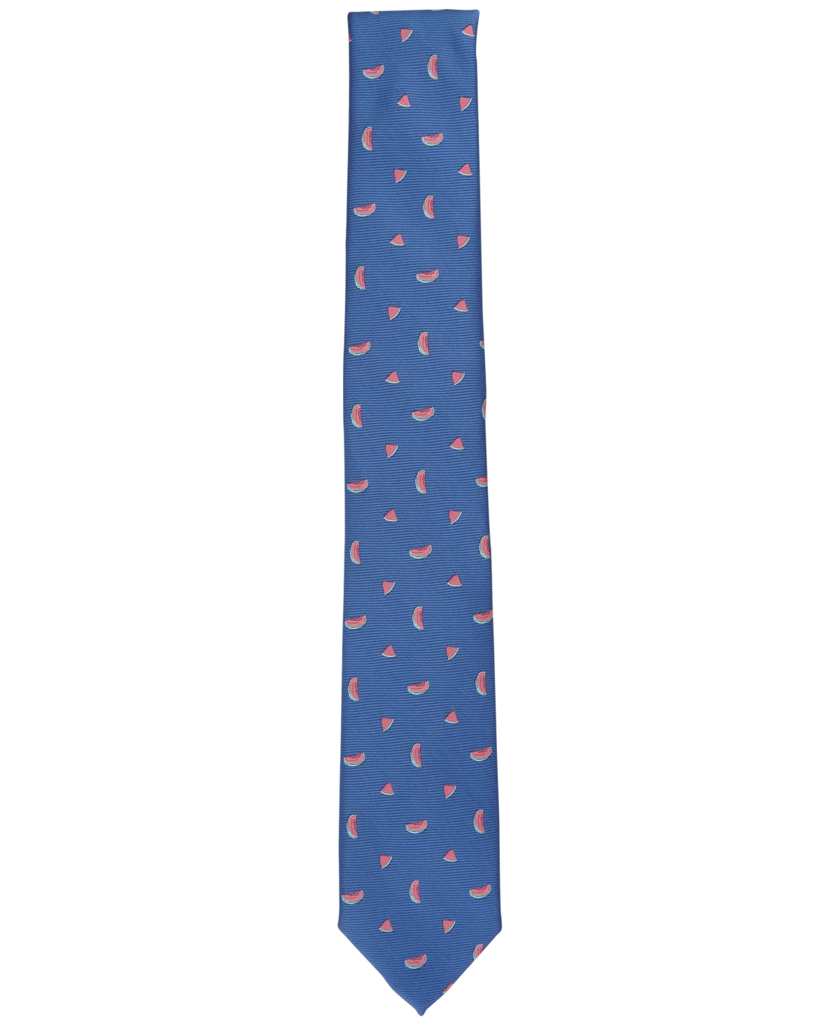 Shop Bar Iii Men's Hilldale Watermelon Graphic Tie, Created For Macy's In Blue
