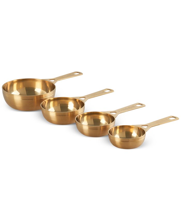 Le Creuset GoldTone Measuring Cups, Set of 4 Macy's