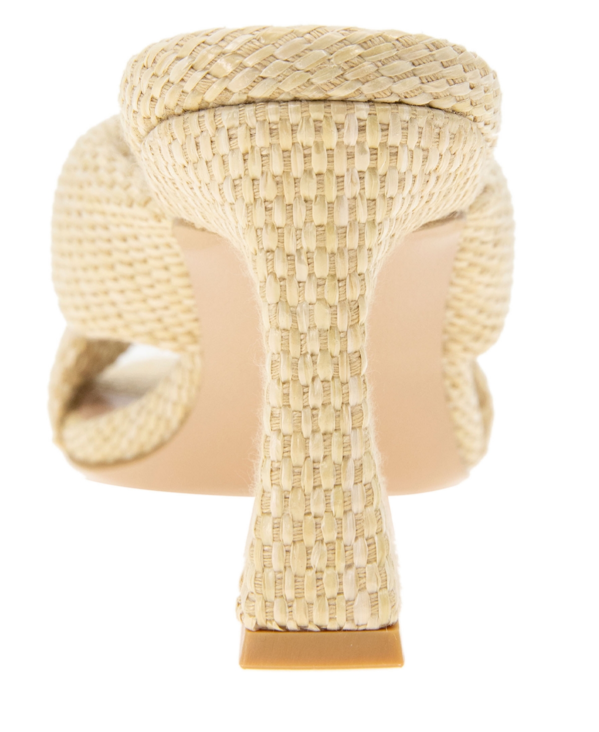 BCBGeneration Women's Rooba Slide Raffia Dress Sandals
