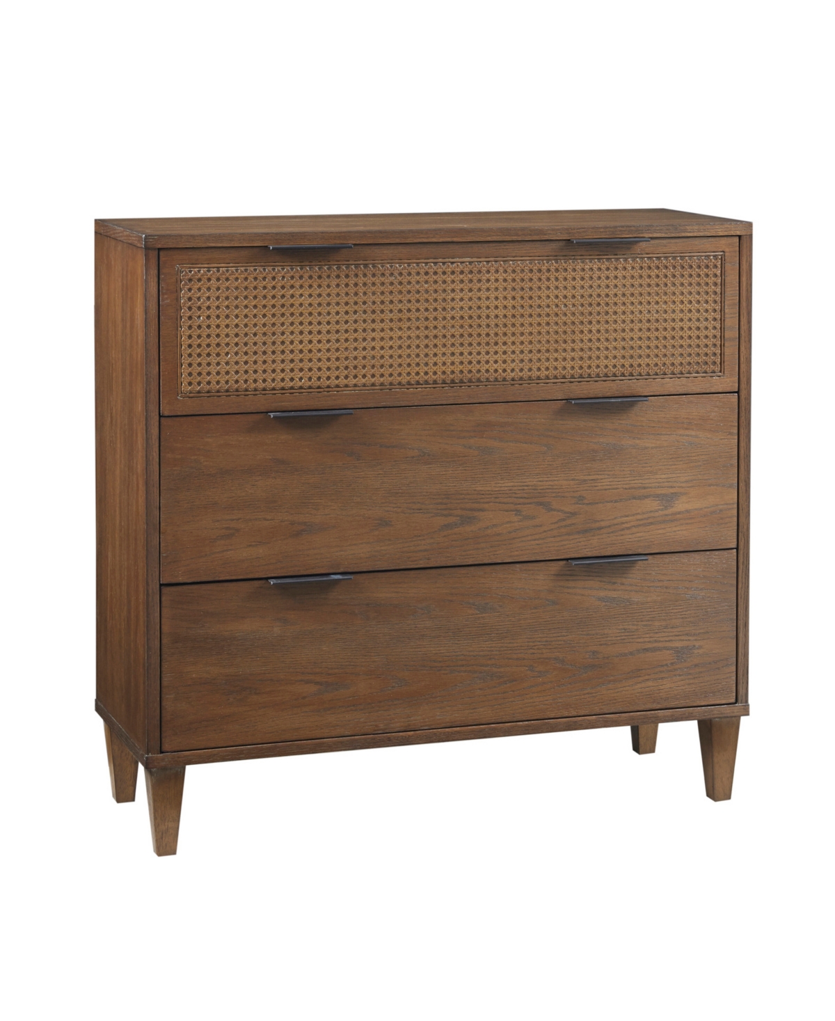 Madison Park Cali 36" Solid Wood Frame 3-drawer Accent Chest In Natural