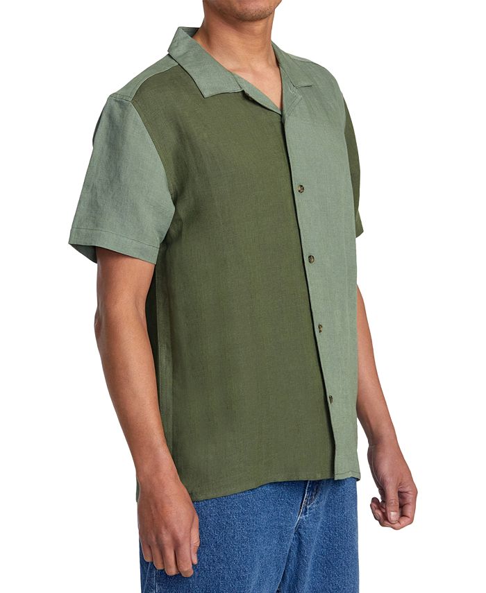 RVCA Mens Gazzy Short Sleeve Shirt (Multi) main image 1