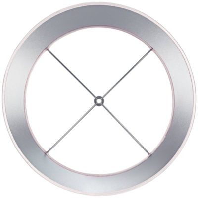 Sydnee Pale Pink Satin Medium Drum Lamp Shade 14" Top x 16" Bottom x 11" Slant (Spider) Replacement with Harp and Finial