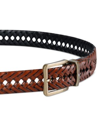 Men's Reversible Lace Logo Belt