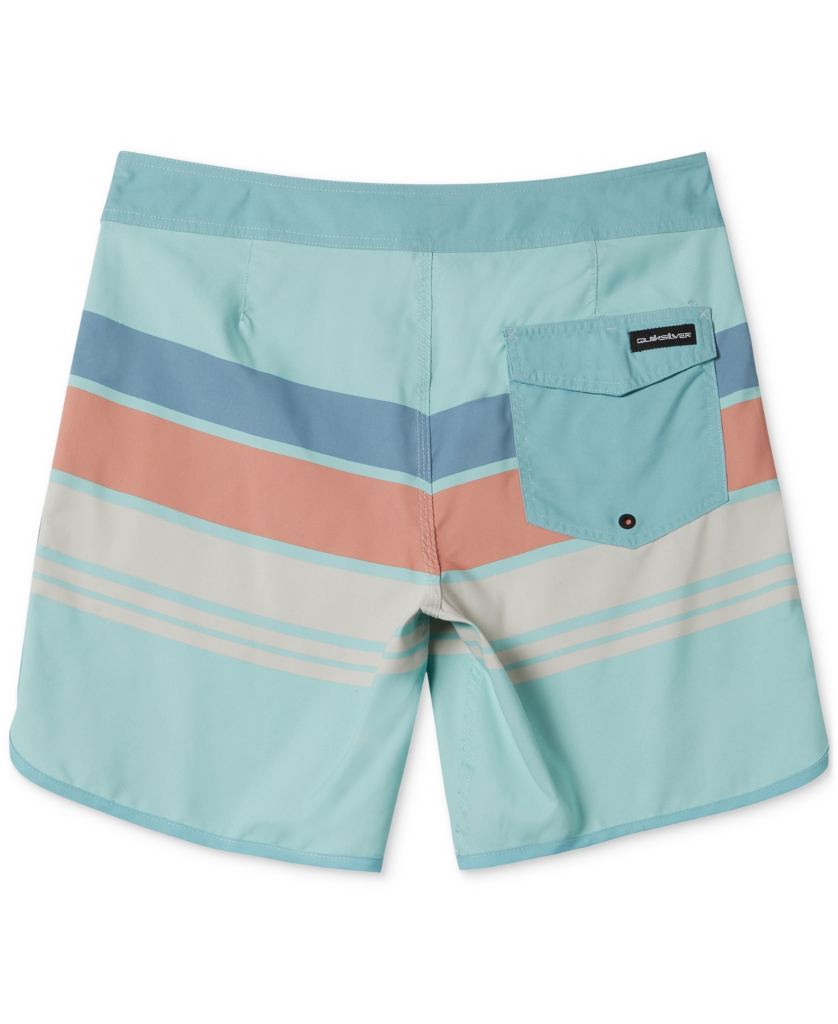 Shop Quiksilver Toddler & Little Boys Everyday Colorblocked Stripe Boardshorts In Limpet Shell