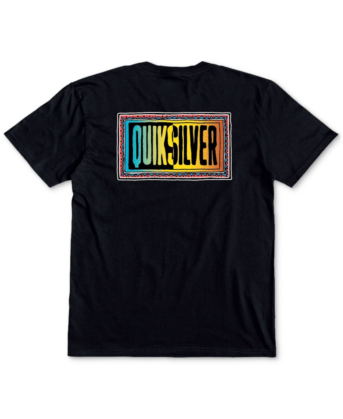 Quiksilver Kids' Big Boys Day Tripper Logo-print T-shirt In Black