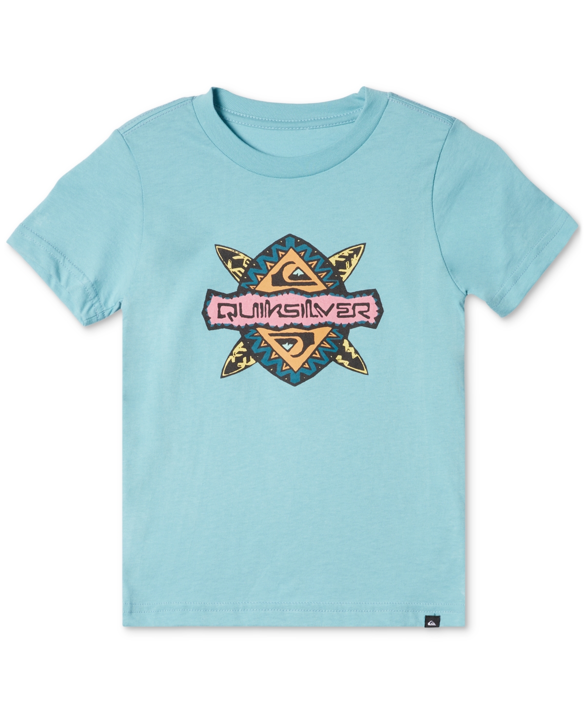 Quiksilver Kids' Toddler & Little Boys Rainmaker Logo-print T-shirt In Marine Blue