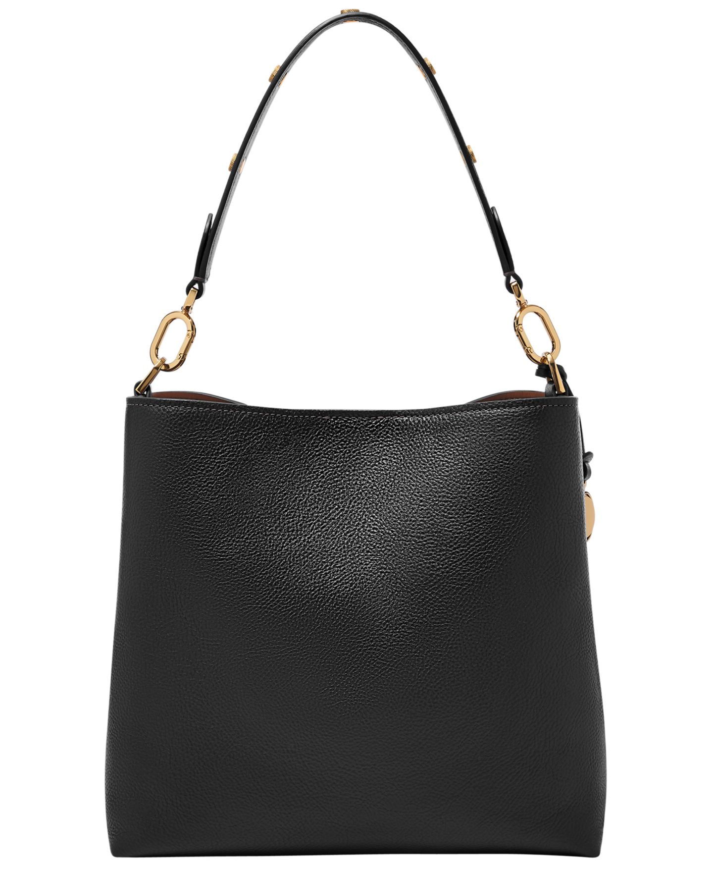 Женская сумка Fossil Jessie Bucket Shoulder, цвет: Чёрный — фото 2