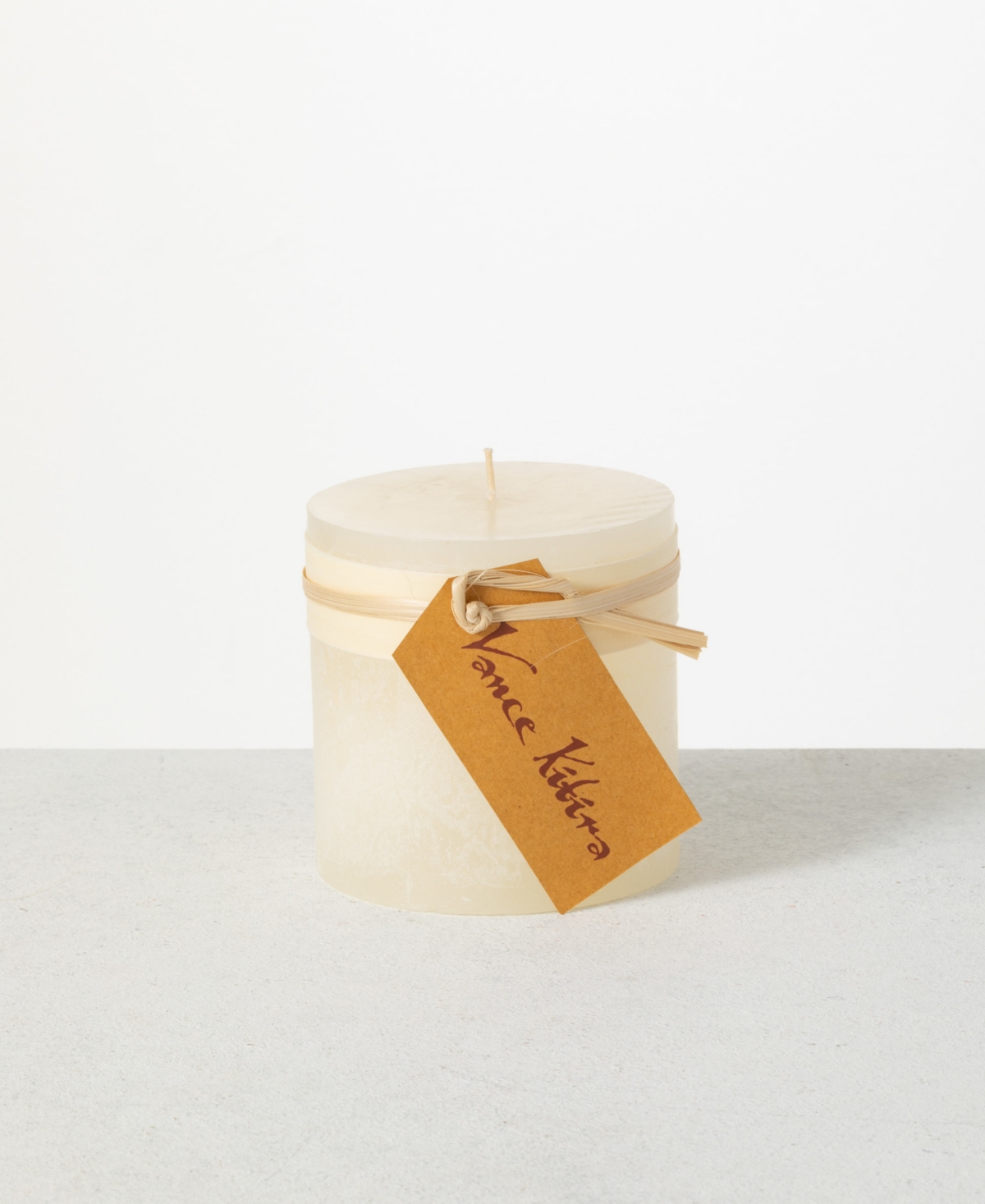 Vance Kitira Timber Pillar Candle
